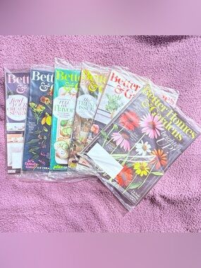 Better Homes & Gardens 2019 Magazine Lot 6pc Marie Kondo Trend